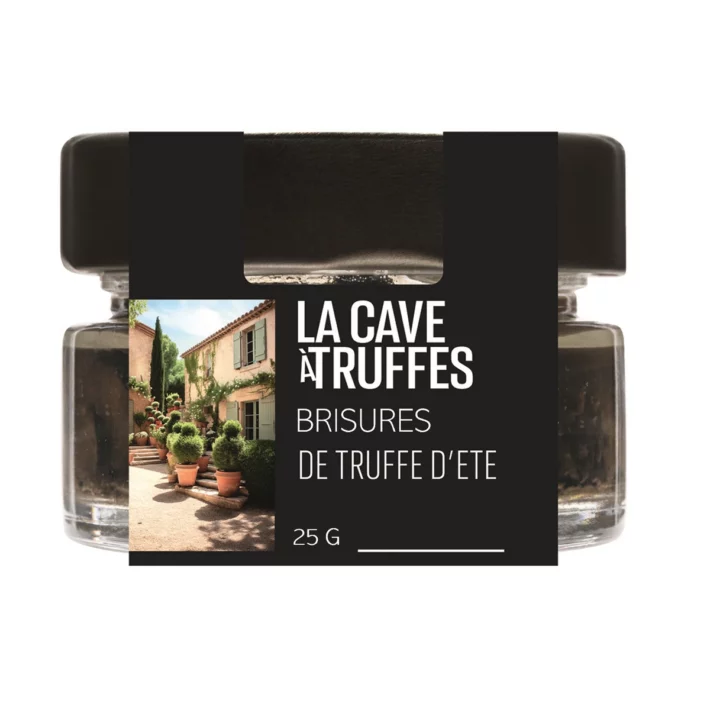 Brisures de truffe d’été 83%, aromatisées – 25g